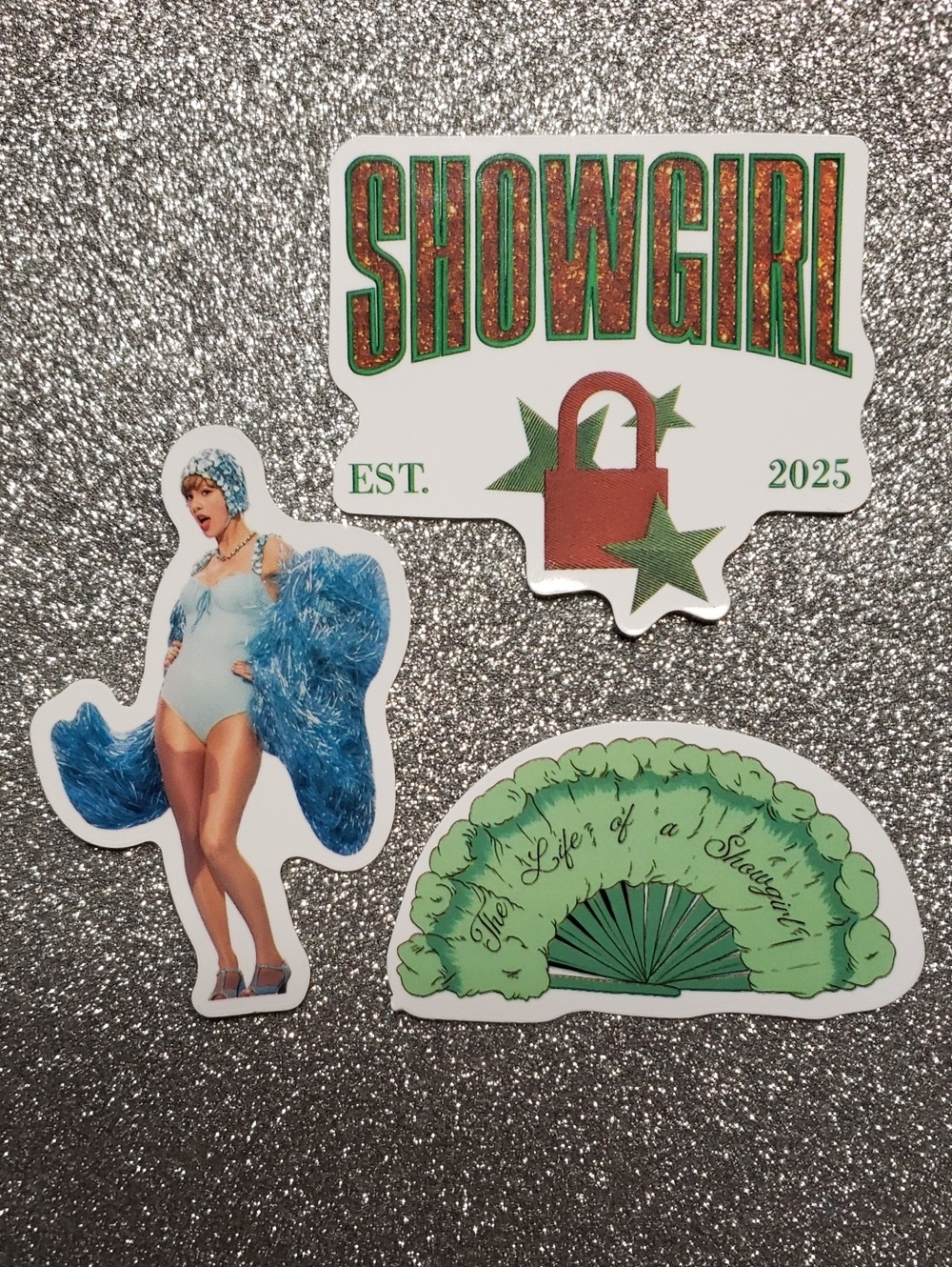 10/$10 Taylor Swift SHOWGIRL Waterproof Sticker
